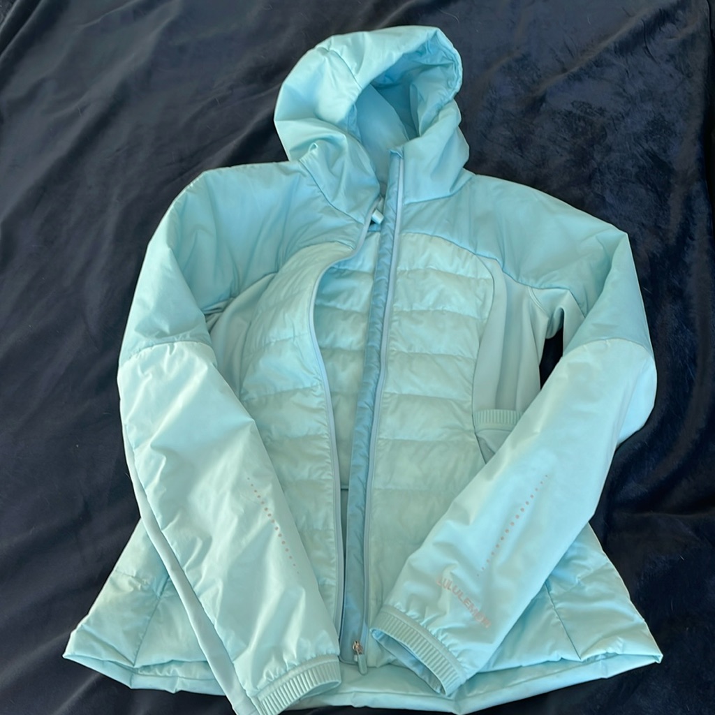 Lululemon Athletica Aqua Blue Ski Jacket